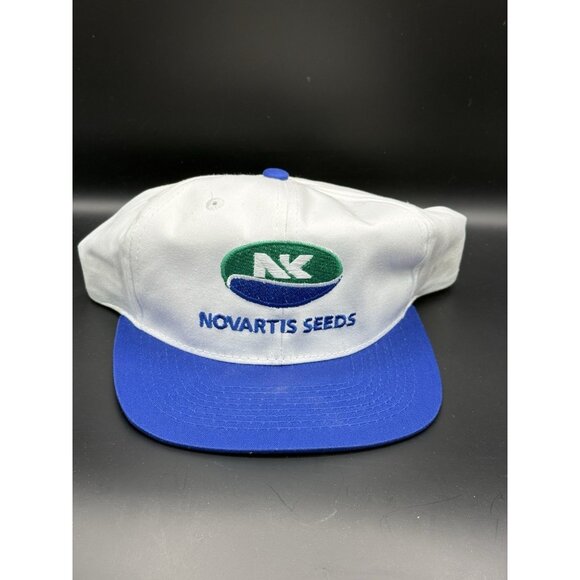 VTG Northrup King Snapback Trucker Baseball Hat Mesh Cap Novartis Seeds New Dead